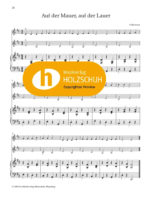 Auf der Mauer, auf der Lauer